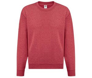 Fruit of the Loom SC351 - Kinder-Rundhals-Sweatshirt Vintage Heather Red