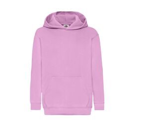 Fruit of the Loom SC371 - Kinder Hoodie Light Pink