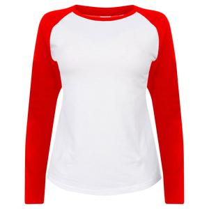 SF Women SK271 - Damen Baseball T-Shirt