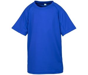 Spiro SP287J - AIRCOOL Atmungsaktives T-Shirt für Kinder Marineblauen