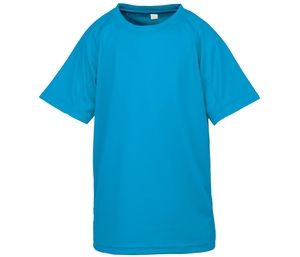 Spiro SP287J - AIRCOOL Atmungsaktives T-Shirt für Kinder Ocean Blue