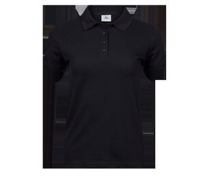 Tee Jays TJ1401 - Heavy Polo Frauen 215 Schwarz