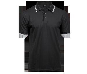 Tee Jays TJ1407 - Herren-Luxus-Streifen-Polo