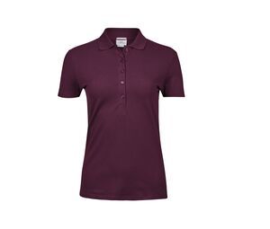 Tee Jays TJ145 - Luxus-Stretch-Polo für Frauen Wine