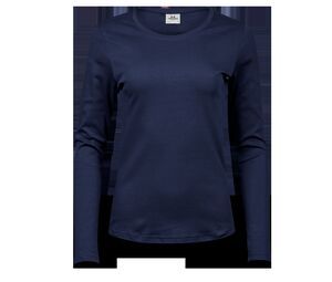 Tee Jays TJ590 - Langarm-T-Shirt für Damen Navy