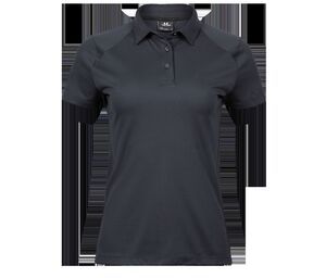 Tee Jays TJ7201 - Luxus-Sport-Polo Frauen Dunkelgrau