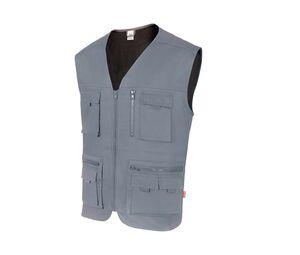 VELILLA V15901 - VEST Multi Taschen Grau