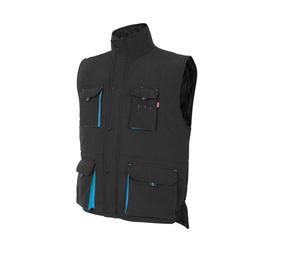 VELILLA V5902 - GILET MATELASSÉ BICOLORE MULTI-POCHES