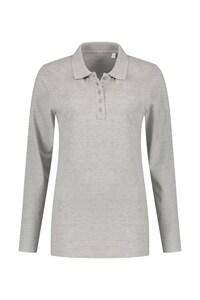 Lemon & Soda LEM3574 - Langarm-Poloshirt Damen