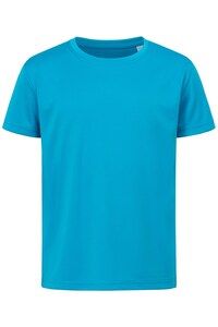 Stedman STE8170 - T-Shirt Interlock Active-Drogen-Ss für Kinder Hawaii Blue