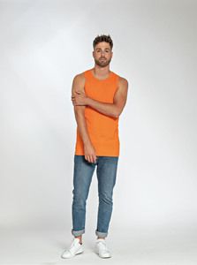 Lemon & Soda LEM1275 - Tanktop Baumwolle/Elastik für Ihn Grey Heather