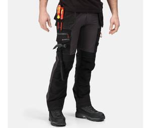 REGATTA RGJ393 - Pantalon de travail stretch Schwarz