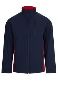 Velilla 106004 - BICOLOR SOFT SHELL Navy Blue/Red