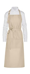 SG Accessories JG22P-REC - AMSTERDAM - Recycled Bib Apron with Pocket Natural