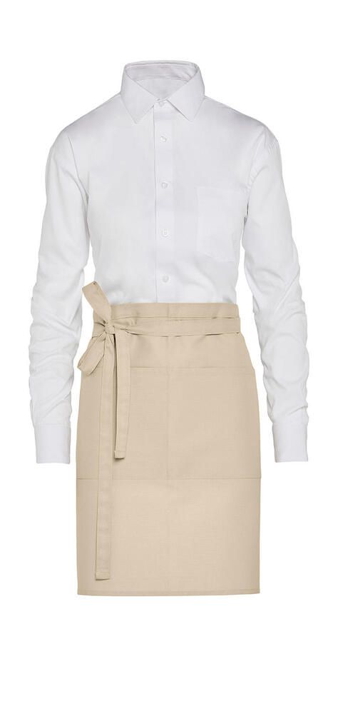 SG Accessories JG14P-REC - BRUSSELS - Short Recycled Bistro Apron with Pocket