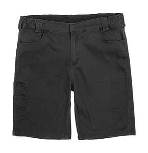 Result Work-Guard R471X - Super Stretch Slim Chino Shorts Schwarz