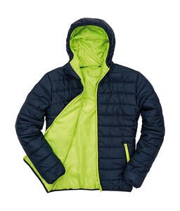 Result Core R233M - Soft Padded Jacket Navy/Lime