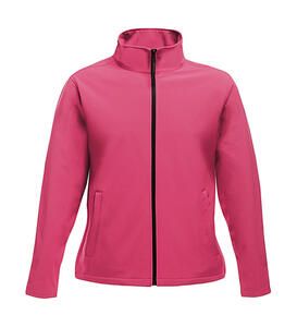 Regatta Professional TRA629 - Women's Ablaze Printable Softshell Hot Pink/ Black