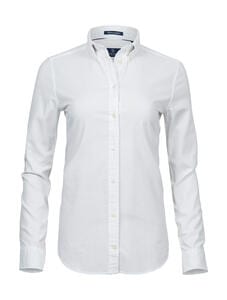Tee Jays 4001 - Ladies' Perfect Oxford Shirt Weiß