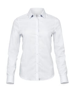 Tee Jays 4025 - Ladies' Stretch Luxury Shirt Weiß