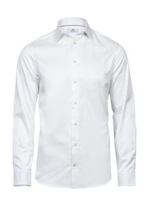Tee Jays 4021 - Luxury Shirt Slim Fit Weiß