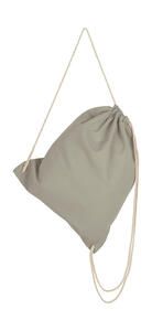 SG Accessories - BAGS (Ex JASSZ Bags) Backpack - Cotton Drawstring Backpack Light Grey
