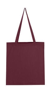 Jassz Bags 3842-LH - `Beech` Cotton Bag LH Burgundy