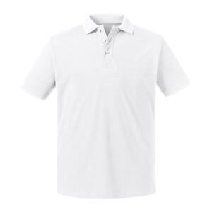 Russell Pure Organic 0R508M0 - Men's Pure Organic Polo Weiß