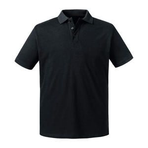 Russell Pure Organic 0R508M0 - Men's Pure Organic Polo Schwarz