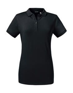 Russell  0R567F0 - Ladies' Tailored Stretch Polo Schwarz