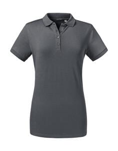Russell  0R567F0 - Ladies' Tailored Stretch Polo Convoy Grey