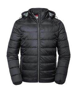 Russell  0R440M0 - Men's Hooded Nano Jacket Schwarz