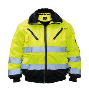 Korntex KXPJ - Hi-Vis Pilot Jacket "Oslo" Yellow/Black