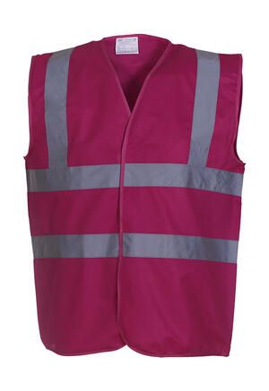 Yoko HVW100P - Fluo 2 Band+Brace Waistcoat