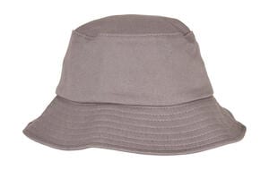 Flexfit 5003KH - Flexfit Cotton Twill Bucket Hat Kids Grau