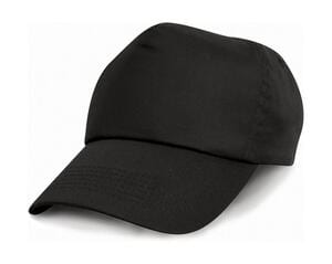Result Headwear RC005X - Cotton Cap Schwarz