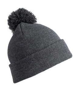 Result Winter Essentials RC028J - Junior Pom Pom Beanie Grau