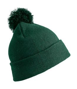 Result Winter Essentials RC028X - Pom Pom Beanie Bottle Green