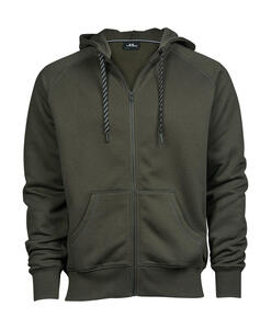 Tee Jays 5435 - Hooded Zip Sweat Deep Green