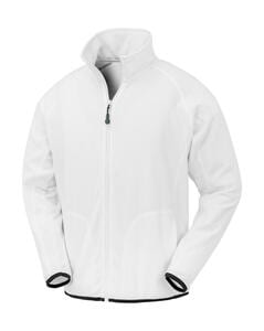 Result Genuine Recycled R907X - Recycled Microfleece Jacket Weiß