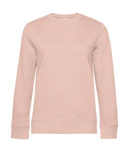 B&C WW01Q - QUEEN Crew Neck Soft Rose