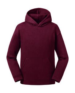 Russell  0R265B0 - Kids' Authentic Hooded Sweat Burgundy