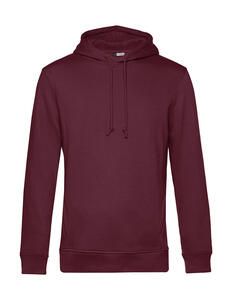 B&C WU33B - Organic Inspire Hooded Burgundy