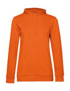 B&C WW04W - #Hoodie /women French Terry Pure Orange