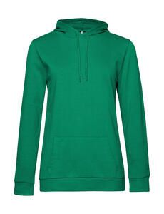 B&C WW04W - #Hoodie /women French Terry Kelly Green