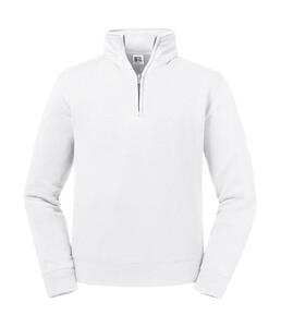 Russell  0R270M0 - Authentic 1/4 Zip Sweat Weiß