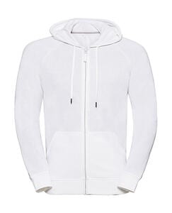 Russell  0R284M0 - Men's HD Zipped Hood Sweat Weiß