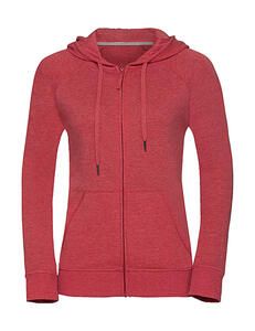 Russell  0R284F0 - Ladies' HD Zipped Hood Sweat Red Marl