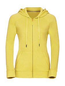 Russell  0R284F0 - Ladies' HD Zipped Hood Sweat Yellow Marl