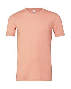 Bella+Canvas 3001CVC - Unisex Heather CVC Short Sleeve Tee Heather Peach